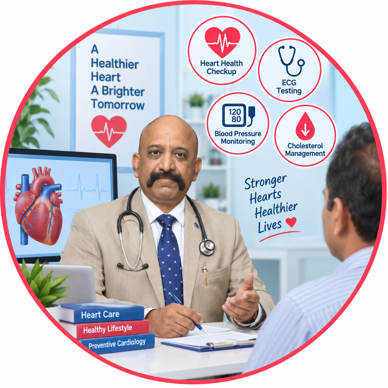 Heart health and cardiac care consultation