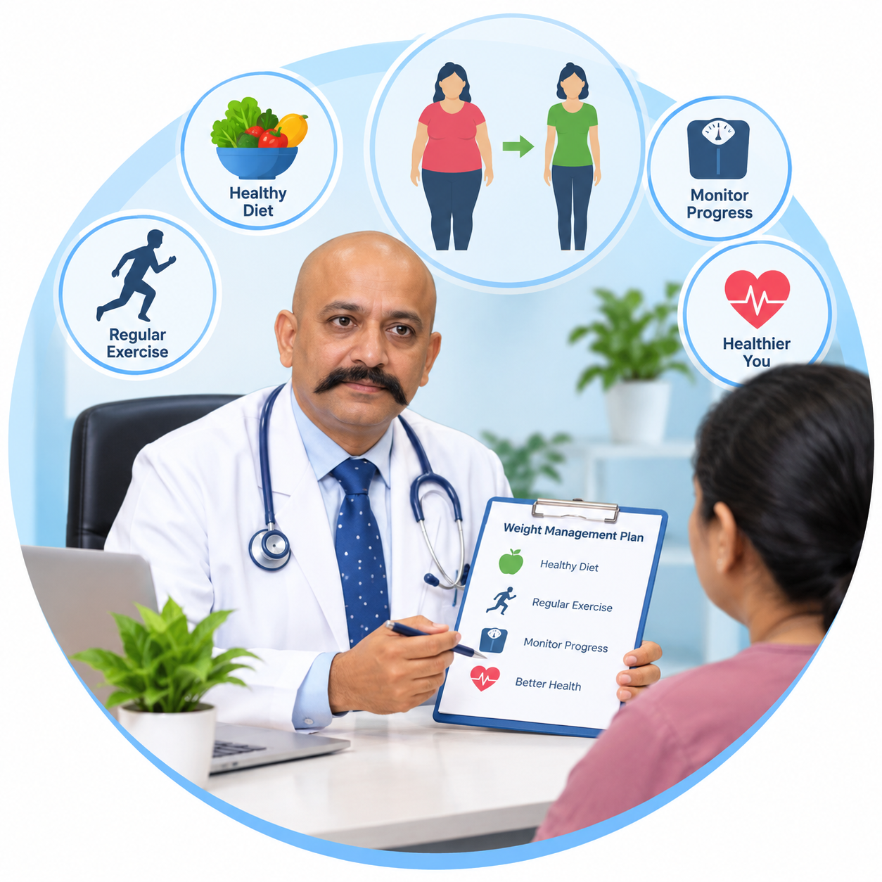 Obesity and weight management consultation